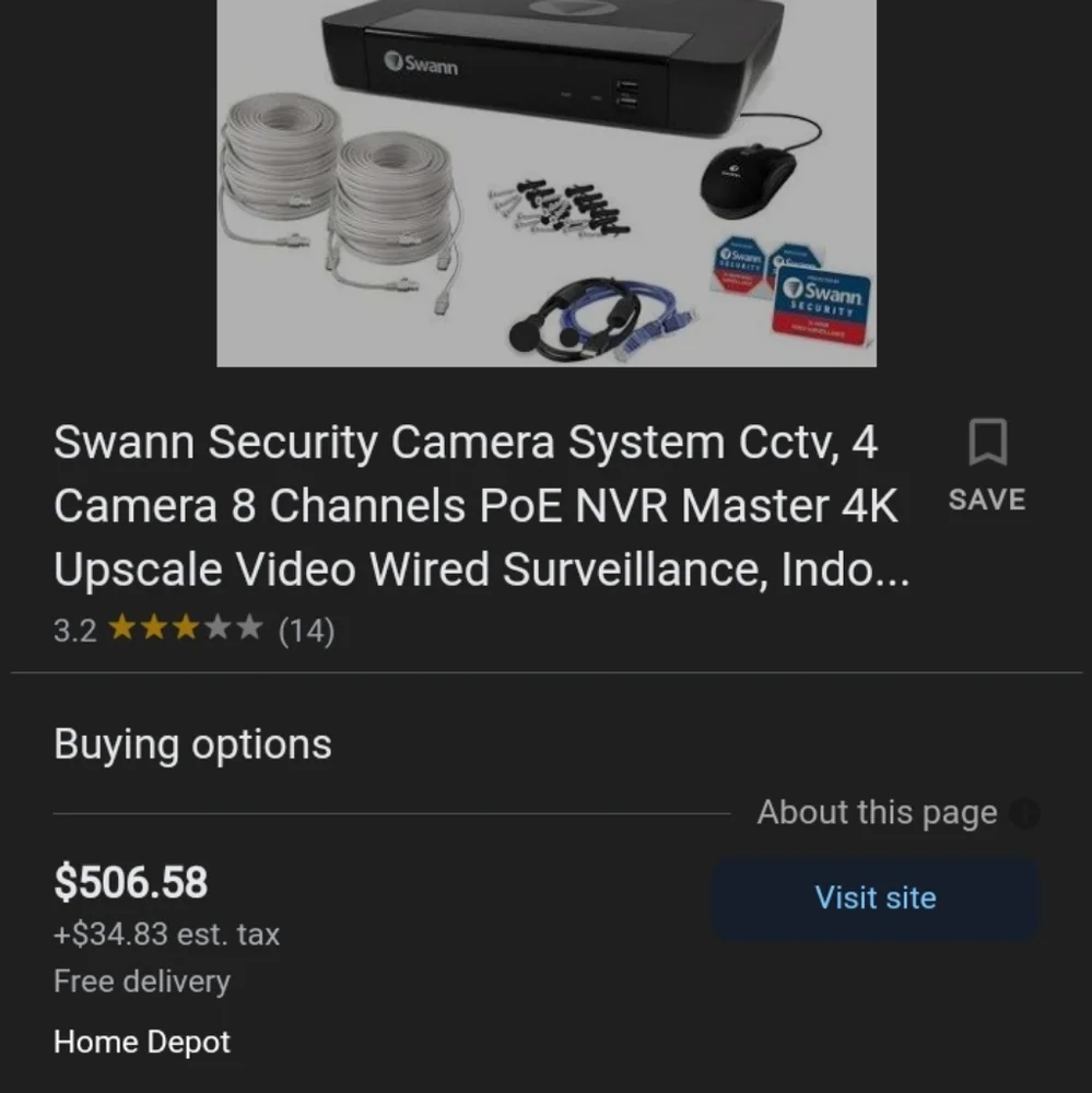 Security camera set - Picture 2 of 2